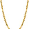 LVA CREATIONS Gold plated exclusive chain for men and women