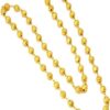 LVA CREATIONS Gold plated mantar mala chain necklace jewelry for men and women