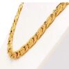 LVA CREATIONS Gold plated chain with bracelet for men and women