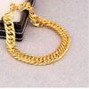 LVA CREATIONS Gold plated chain with bracelet for men and women