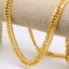 LVA CREATIONS Gold plated exclusive chain for men and women