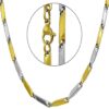 LVA CREATIONS Gold and Silver plated chain necklace jewelry mala for men and women