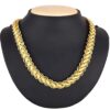 LVA CREATIONS Gold plated chain with bracelet for men and boys stylish fancy long chain necklace