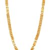 LVA CREATIONS Gold plated chain necklace jewelry mala for men and women