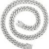 LVA CREATIONS Cuban Necklace Diamond Stylish Chain For Men and Women