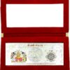 LVA CREATIONS Fine pure Silver Currency laxmi ganesh Saraswati Note coin bar combo of lakshmi ganesh yantra with 999 Purity for gift in happy birthday gift & happy anniversary gift festive gift pack for pooja & Dhanteras diwali. gift for wife birthday wedding special