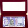 LVA CREATIONS Fine pure Silver Currency Note coin bar of 100 with 999 Purity for gift in happy birthday gift & happy anniversary gift festive gift pack for pooja & Dhanteras diwali. gift for wife birthday wedding special