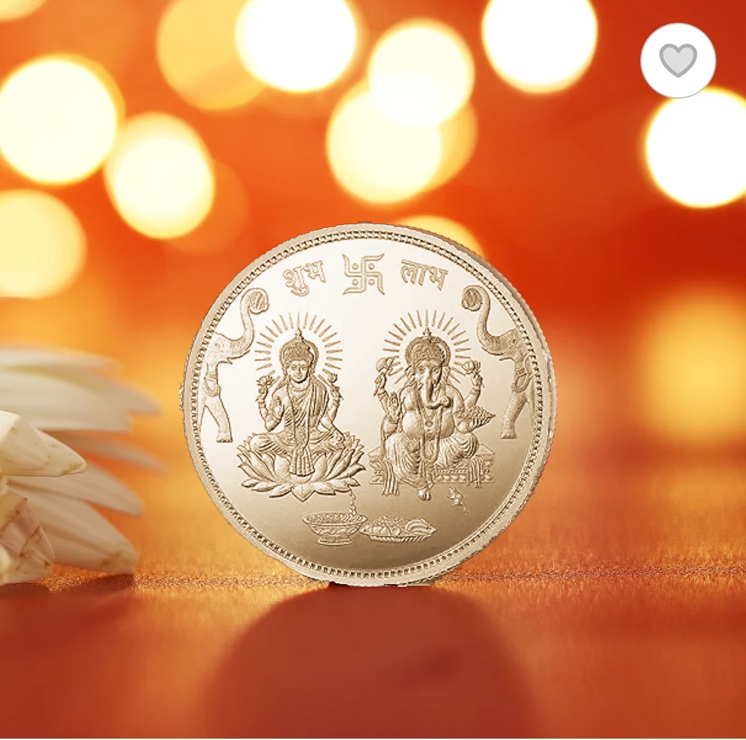 Pure Silver Coin 999 Laxmi Coin offers For Pooja 10 Grams Hallmark Certified