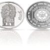 5 grams pure silver coin kuber yantra lakshmi g pure silver coin laxmi ganesh Bis Hallmark 999 fine Silver Coin . 5gm coin lakshmi ganesh bar for gift in happy birthday gift & happy anniversary gift festive gift pack for pooja & Dhanteras diwali